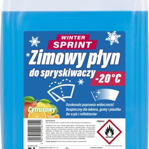 Zimowy Płyn do spryskiwaczy Cytrusowy do -20 oC 5L